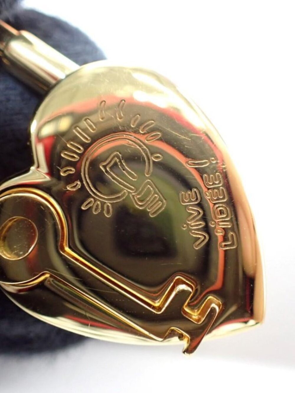 Hermes Annee De La Fantaisie Heart Cadena Charm in Box - Picture 4 of 7